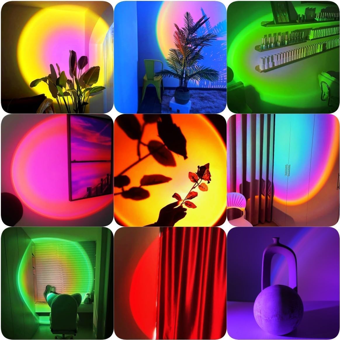Thumbnail 1 de QUIGO Sunset Lamp 10W LED