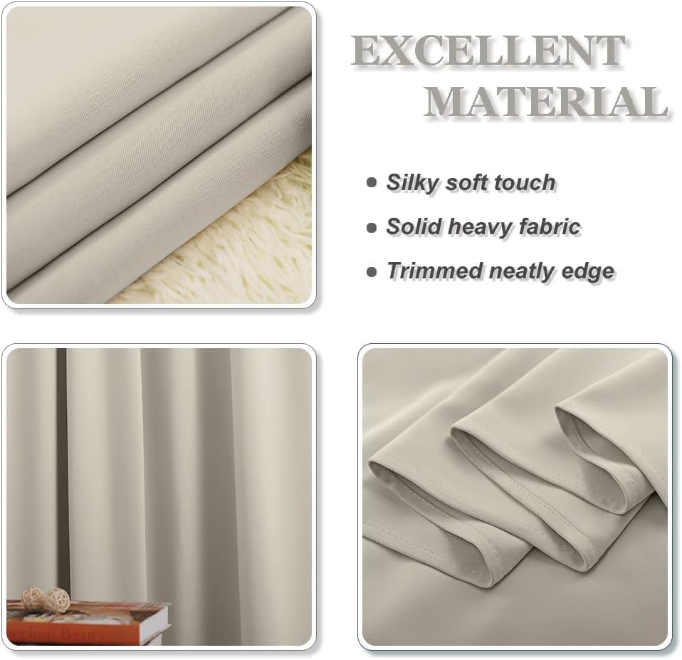 Thumbnail 6 de PONY DANCE Natural Thermal Insulated Curtains 37x54