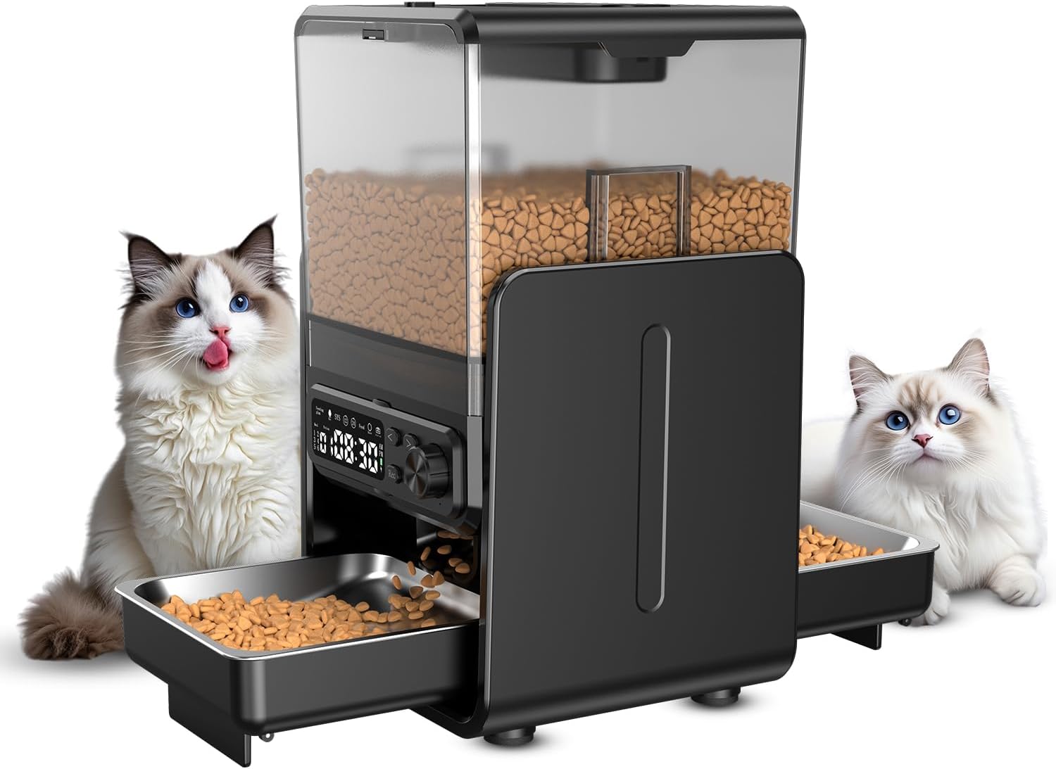 Detalle de Cityflee Distributeur automatique pour 2 chats 5L