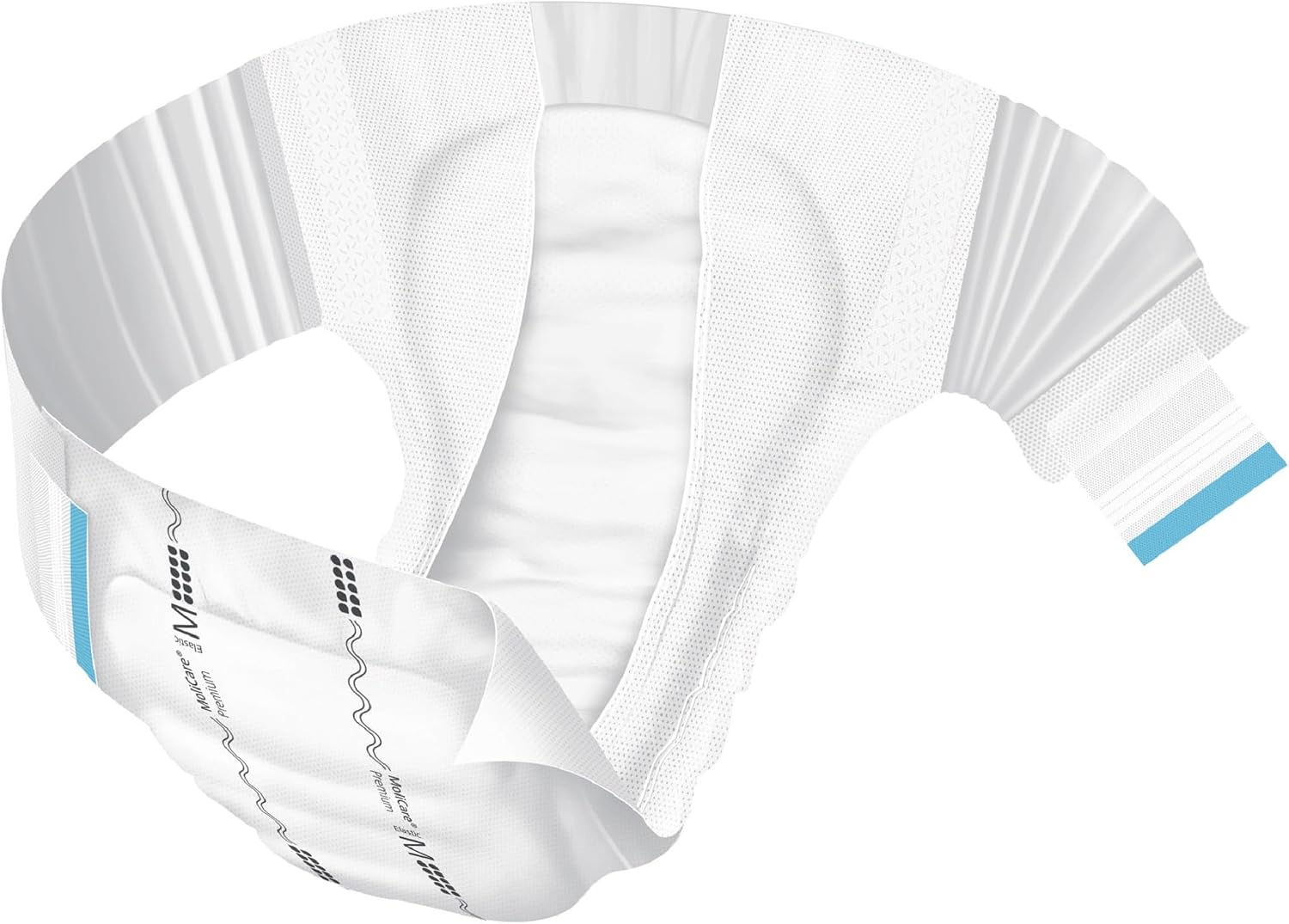 Thumbnail 4 de MoliCare Premium Elastic Slip, pieluchomajtki M, 10 kropli, 85–120 cm, 4 × 14 szt.