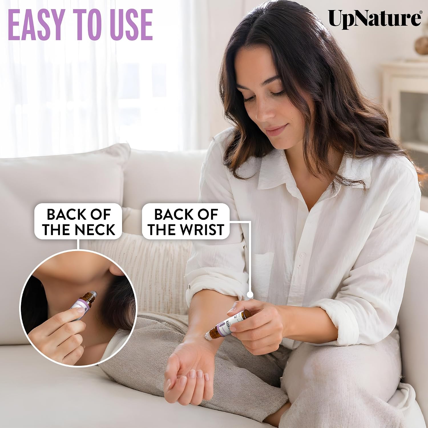 Thumbnail 3 de UpNature Lavender Essential Oil Pure Roll On – 100% Natural Lavender Oil for Skin