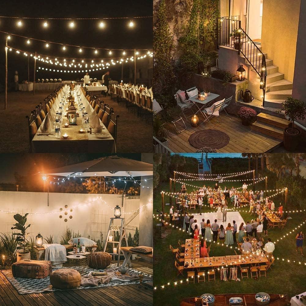 Thumbnail 5 de SENMI Catena luminosa esterno solare con 60 LED, 11,5 m e telecomando (8 modalità, IP65)