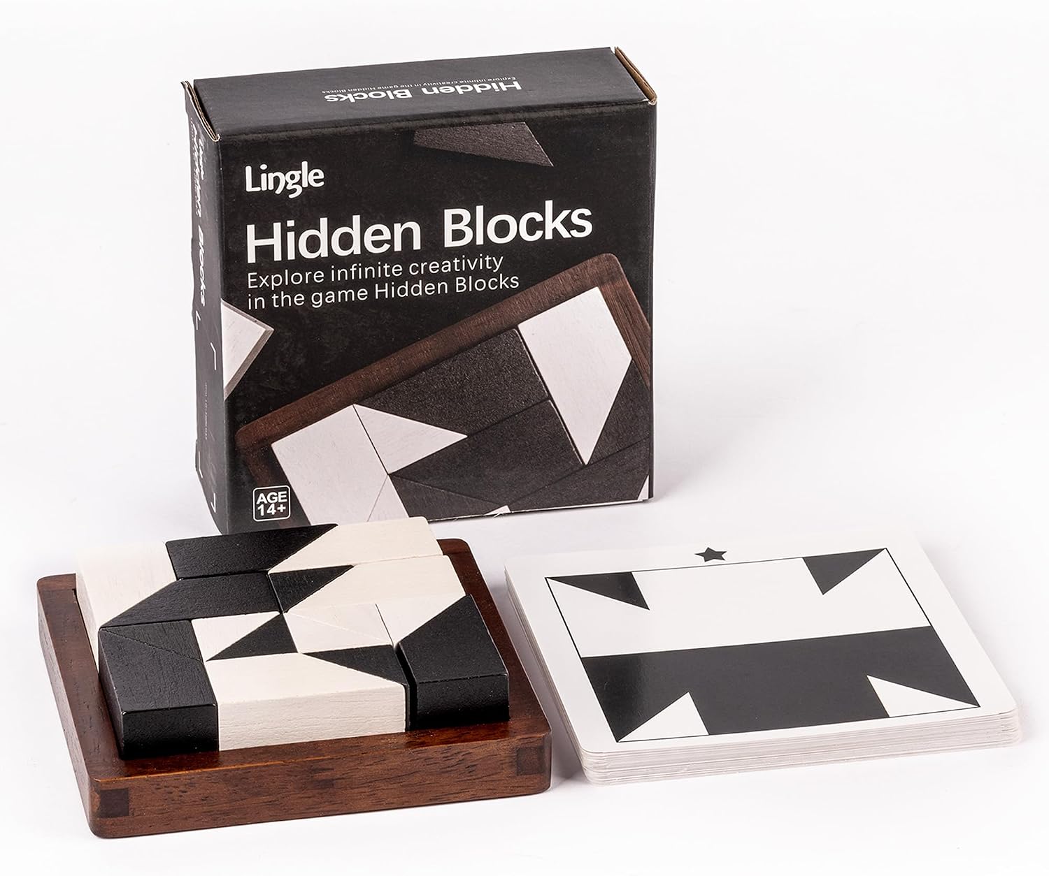 Thumbnail 2 de Lingle Wooden Puzzle Game, solid wood