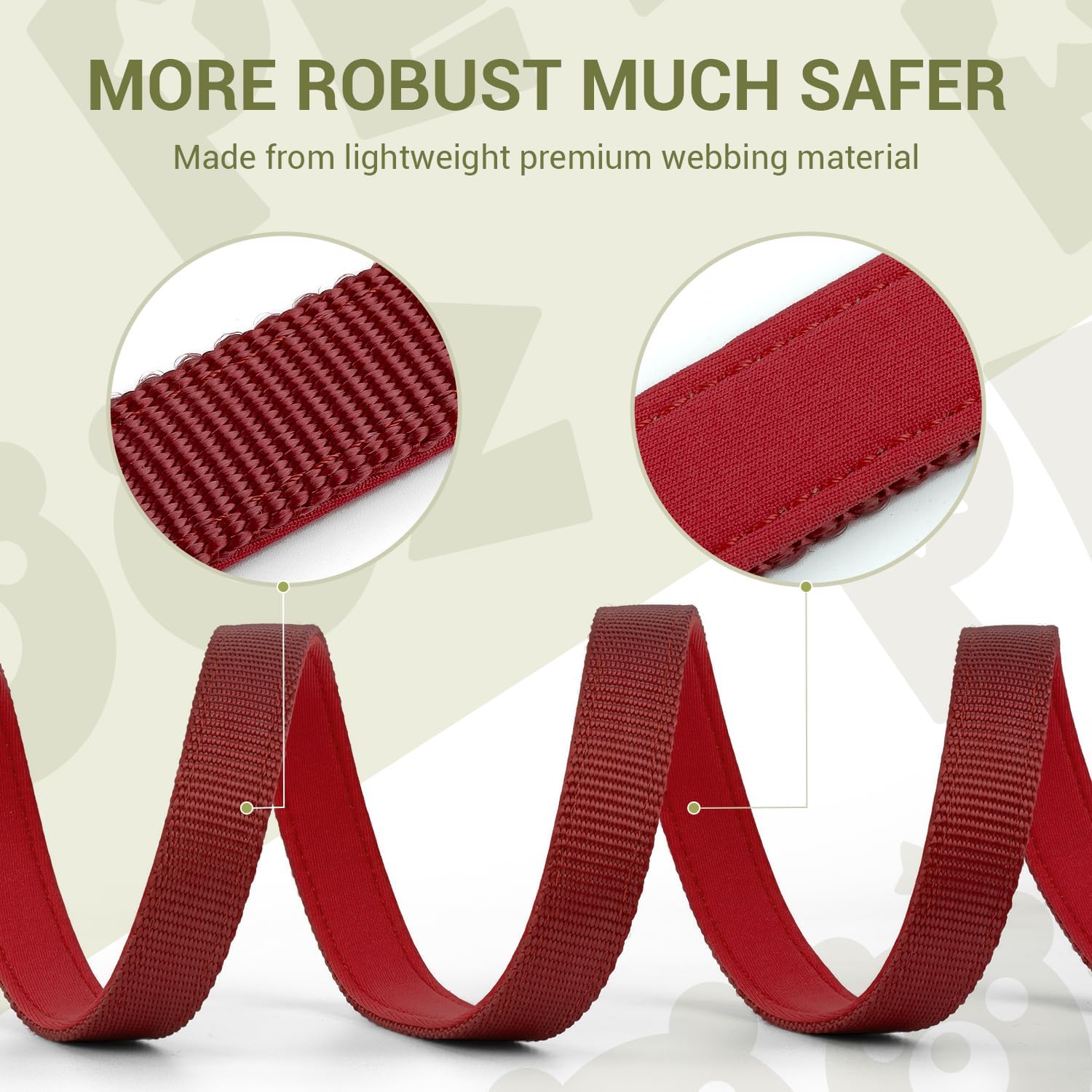 Thumbnail 4 de PETCOOZ double-ended dog training lead (3m/9.8ft) for hands-free walking and stop-pulling support