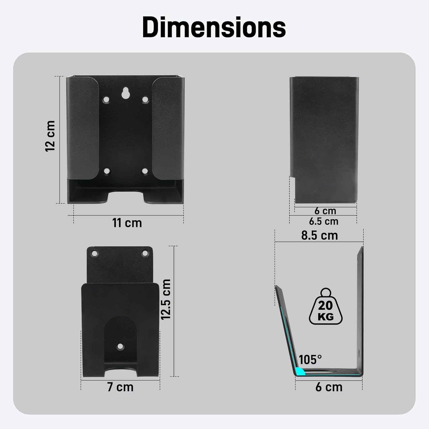 Thumbnail 5 de RamTouch Kit de soporte Wallbox móvil