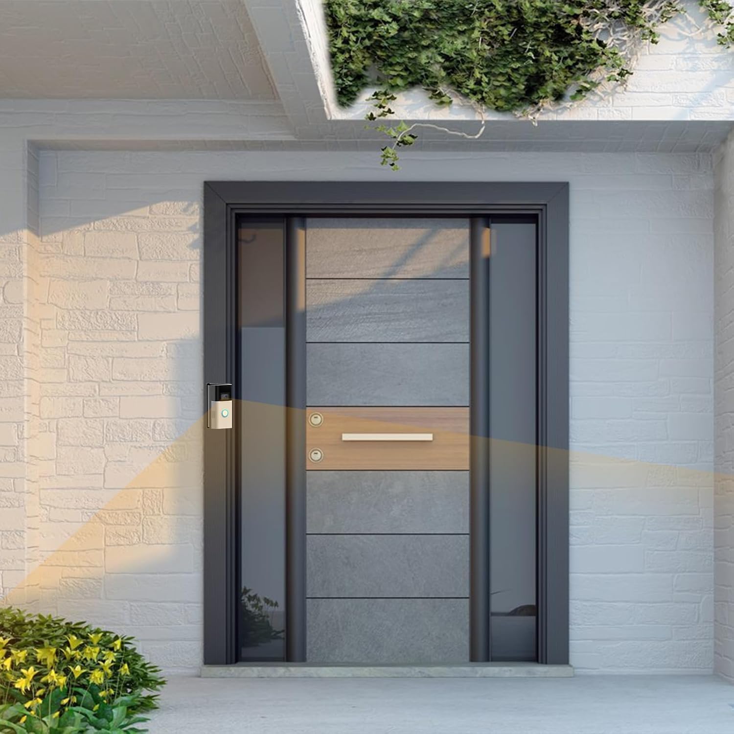 Thumbnail 6 de Video Türklingel Verstellbare Halterung (Winkel 30–55 Grad) kompatibel mit Video Doorbell Wired/1/2/2. Gen/3/3 Plus/4 & Akku-Videotürklingel (2024)/Plus/Pro