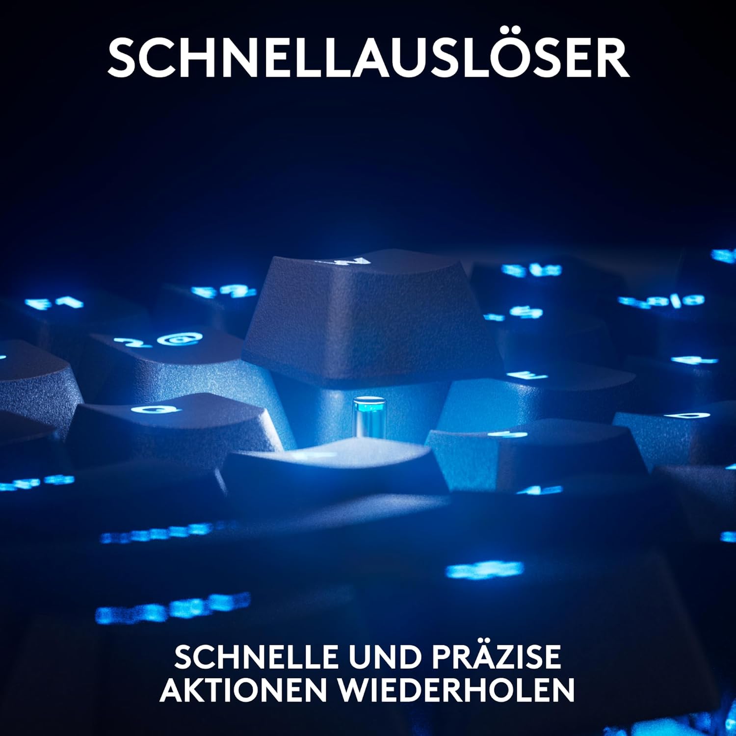 Detalle de Logitech G PRO X TKL Rapid – kabelgebundene Tenkeyless Gaming-Tastatur mit magnetischen Analogschaltern