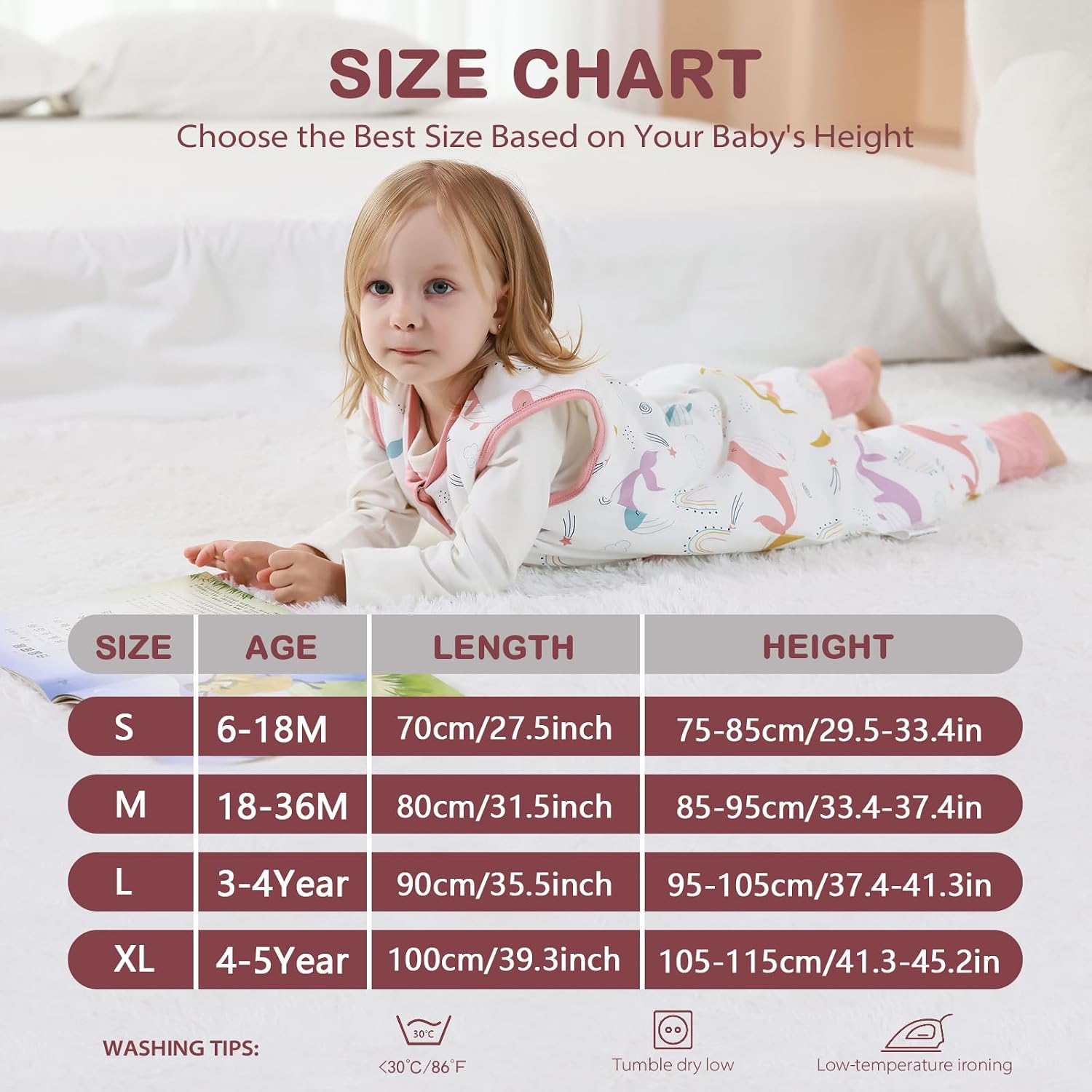 Thumbnail 5 de MIKAFEN Baby Winter Sleeping Bag