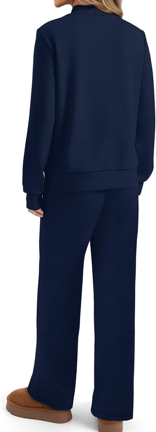 Thumbnail 4 de Sampeel Two Piece Set for Women Mock Neck Loungewear XS-2XL