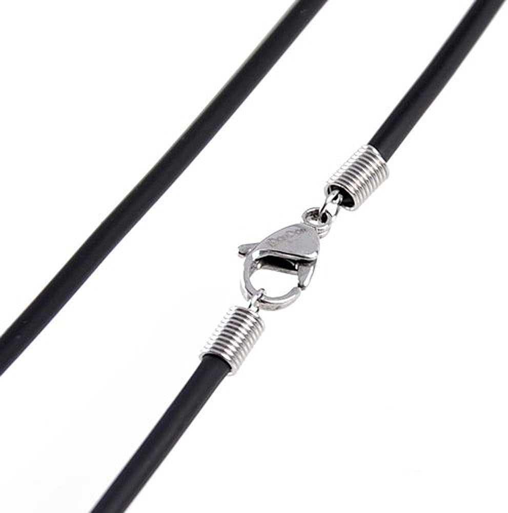 Detalle 2 de DonDon collana uomo in cuoio 50 cm
