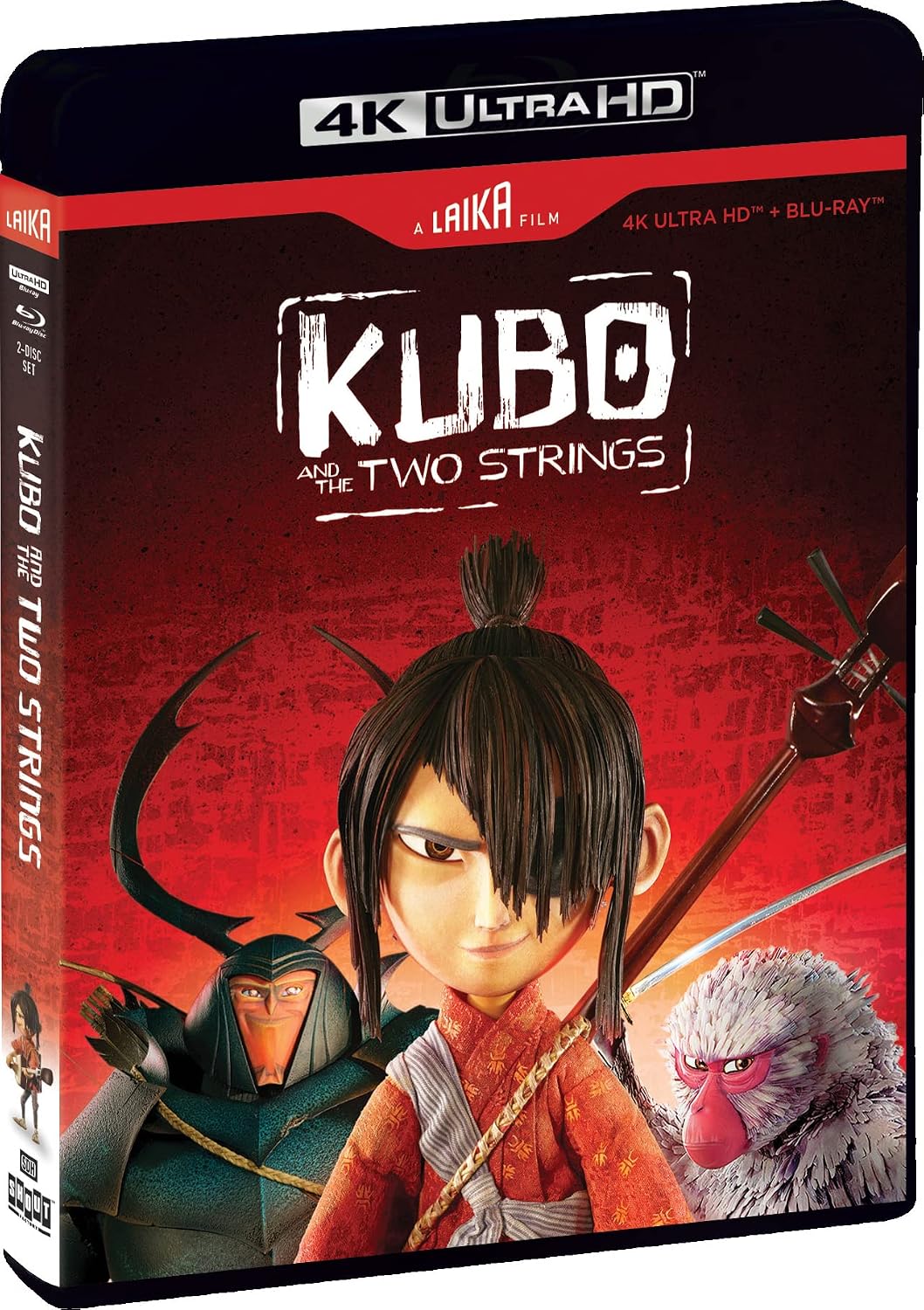 Detalle de 826663234909 Kubo and the Two Strings 4K Ultra HD + Blu-ray