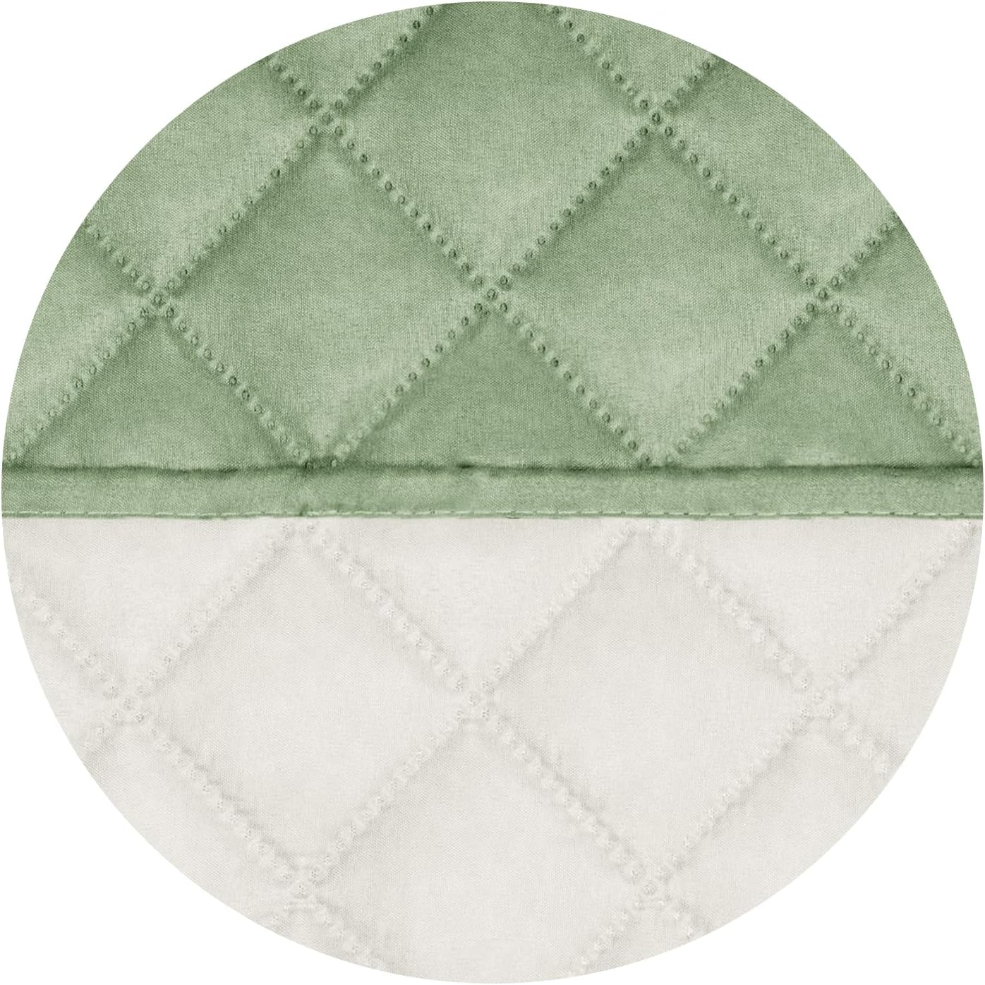 Thumbnail 4 de PureFit Reversible Quilted Sofa Cover: Water-Resistant, Non-Slip Slipcover for Pets and Kids (Sage Green/Ivory)