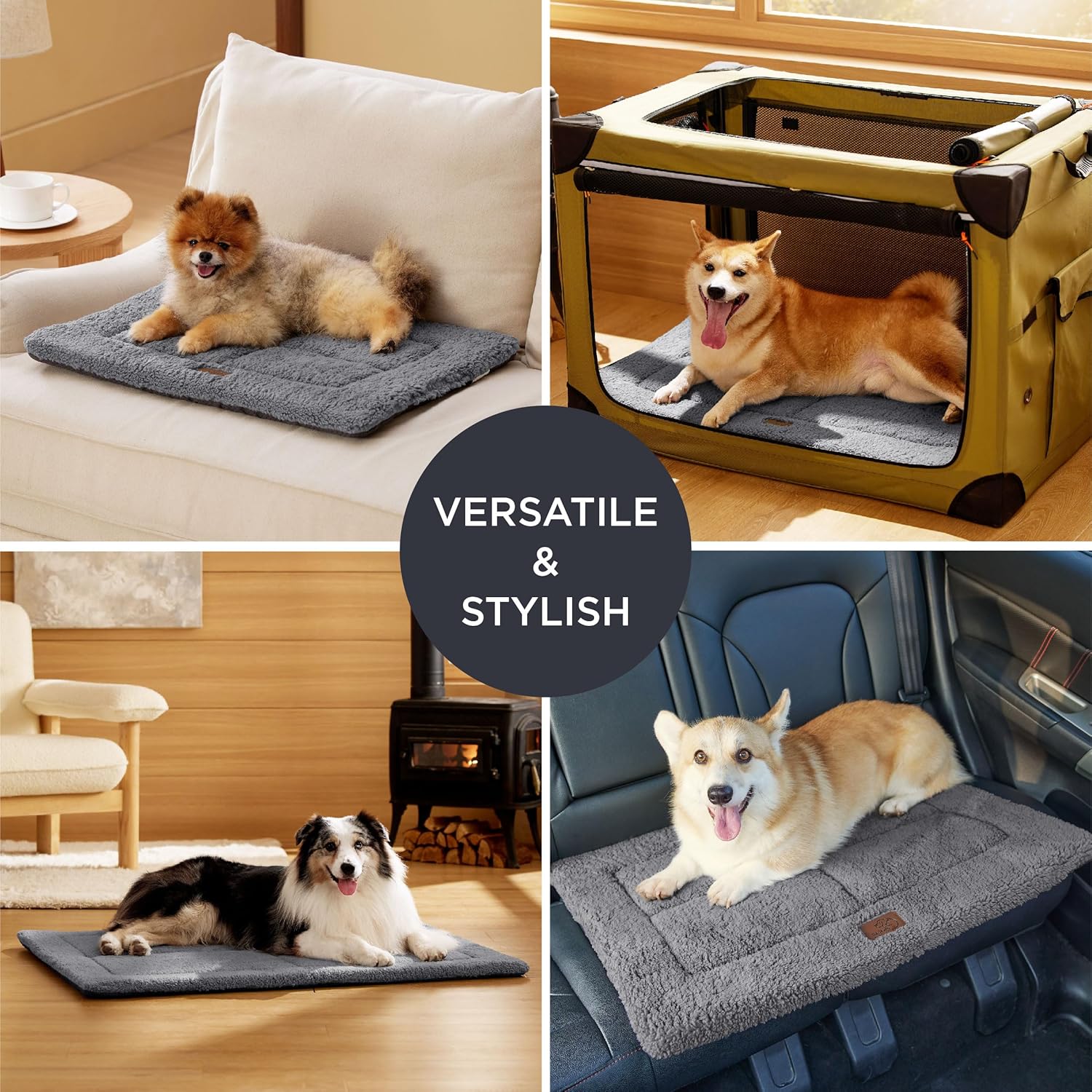 Thumbnail 5 de Bedsure Extra Large Dog Bed Mat 104x71cm