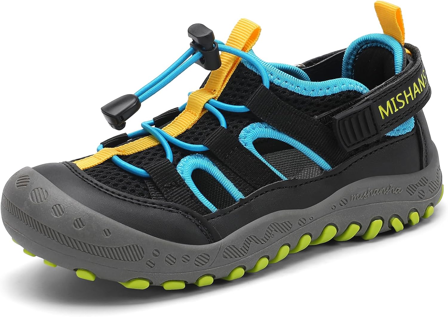 Detalle de Mishansha Geschlossene Jungen Sandalen – Trekking Sandalen für Kinder, Gr. 24–38