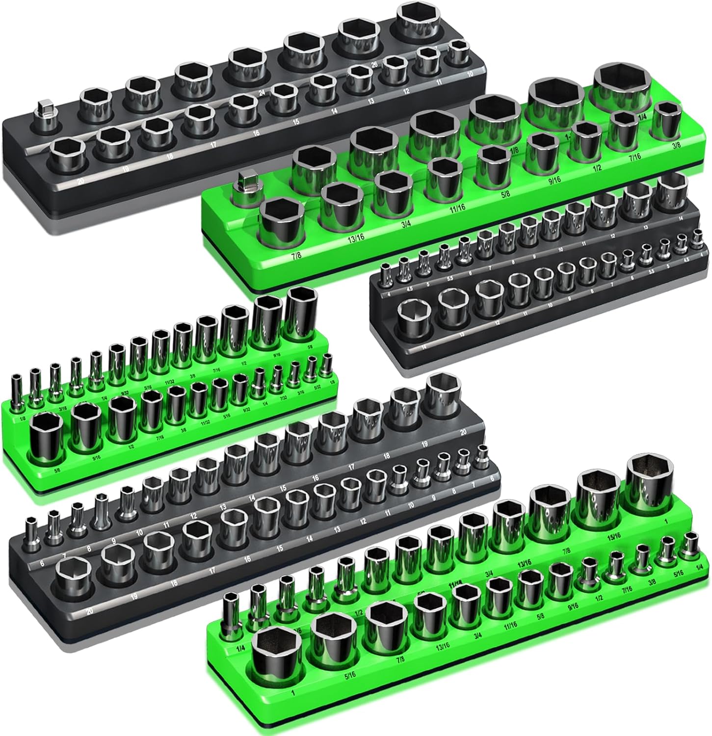 Onsski Magnetic Socket Organizer 3-drive