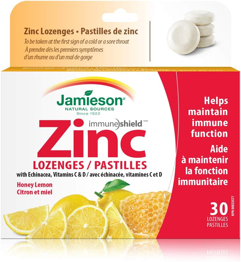 Detalle 2 de Jamieson Zinc Lozenges, 60 Count