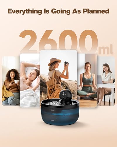 Thumbnail 6 de GOOIFUN Fontaine à Eau pour Chat sans Fil 2,6 L – Distributeur silencieux et rechargeable