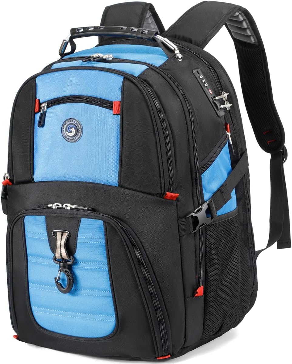 Detalle de SHRRADOO Travel Laptop Backpack 50L