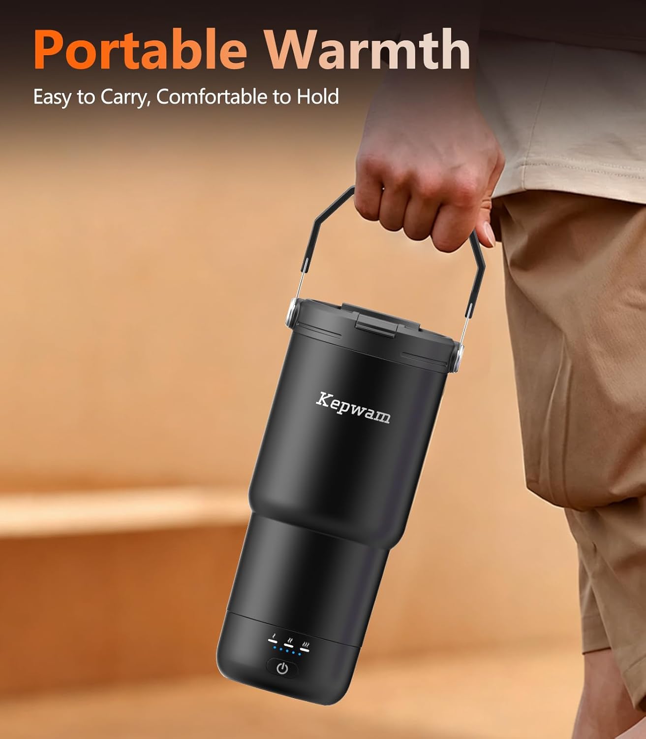 Thumbnail 6 de Kepwam 20oz Self-Heating Mug ⚡