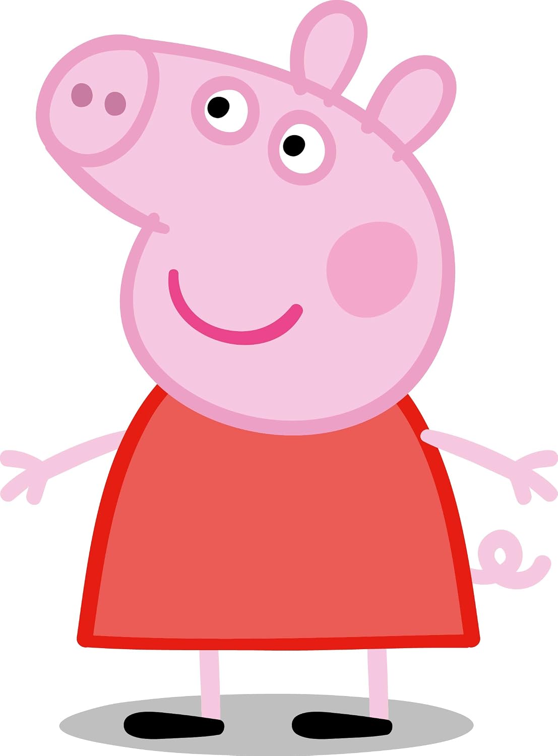 Thumbnail 4 de Peppa Pig utklädningsdräkt för barn med klänning, byxor och mössa, 4–5 år