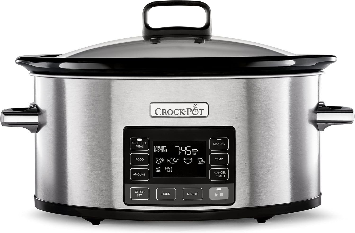 Detalle de Crockpot TimeSelect Olla de cocción lenta 5,6 L