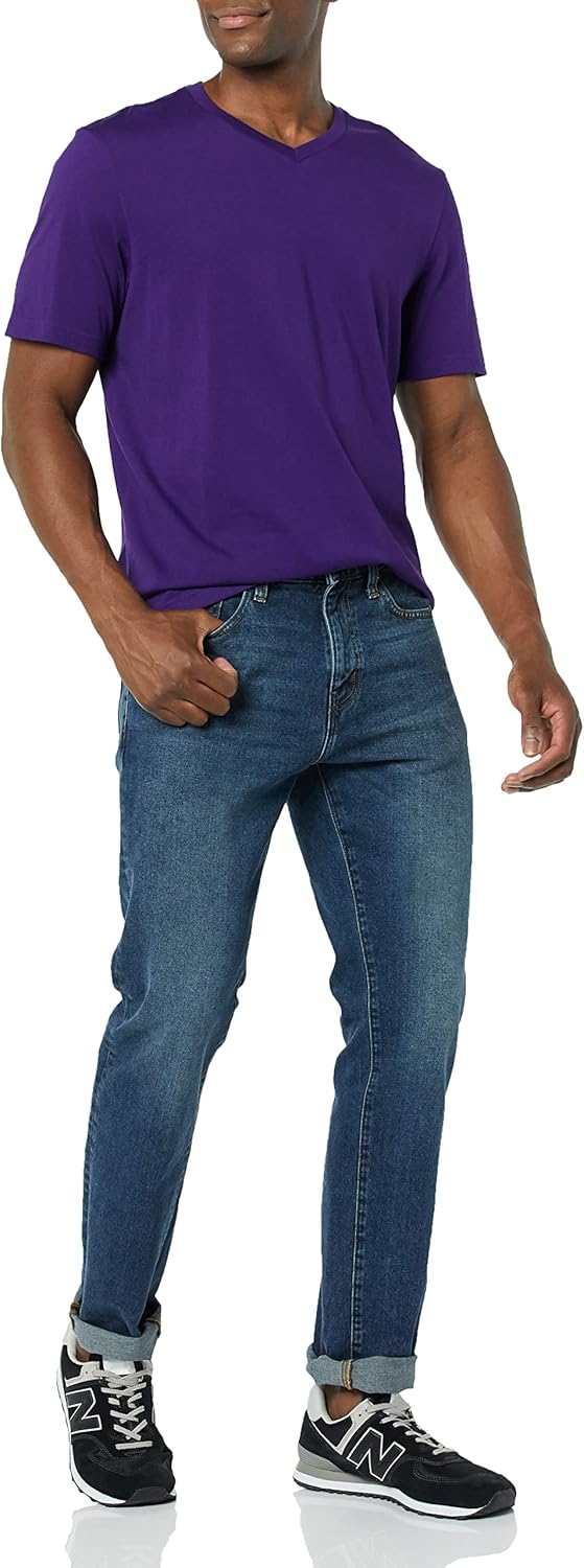 Thumbnail 3 de Amazon Essentials Herren Kurzärmelige T-Shirts mit V-Ausschnitt – Casual-Basic für den Alltag