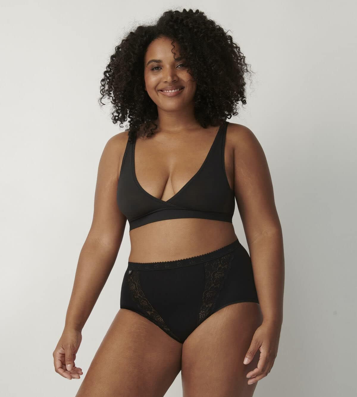 Thumbnail 2 de Sloggi Chic Maxi 4p Culotte Femme (Lot de 4) – Confort coton et dentelle élégante