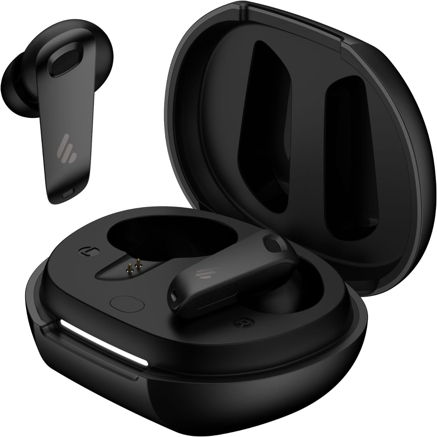 Detalle de Edifier NeoBuds Plus: -48dB Hybrid ANC, Hi-Res Sound, 6‑mic AI Calls