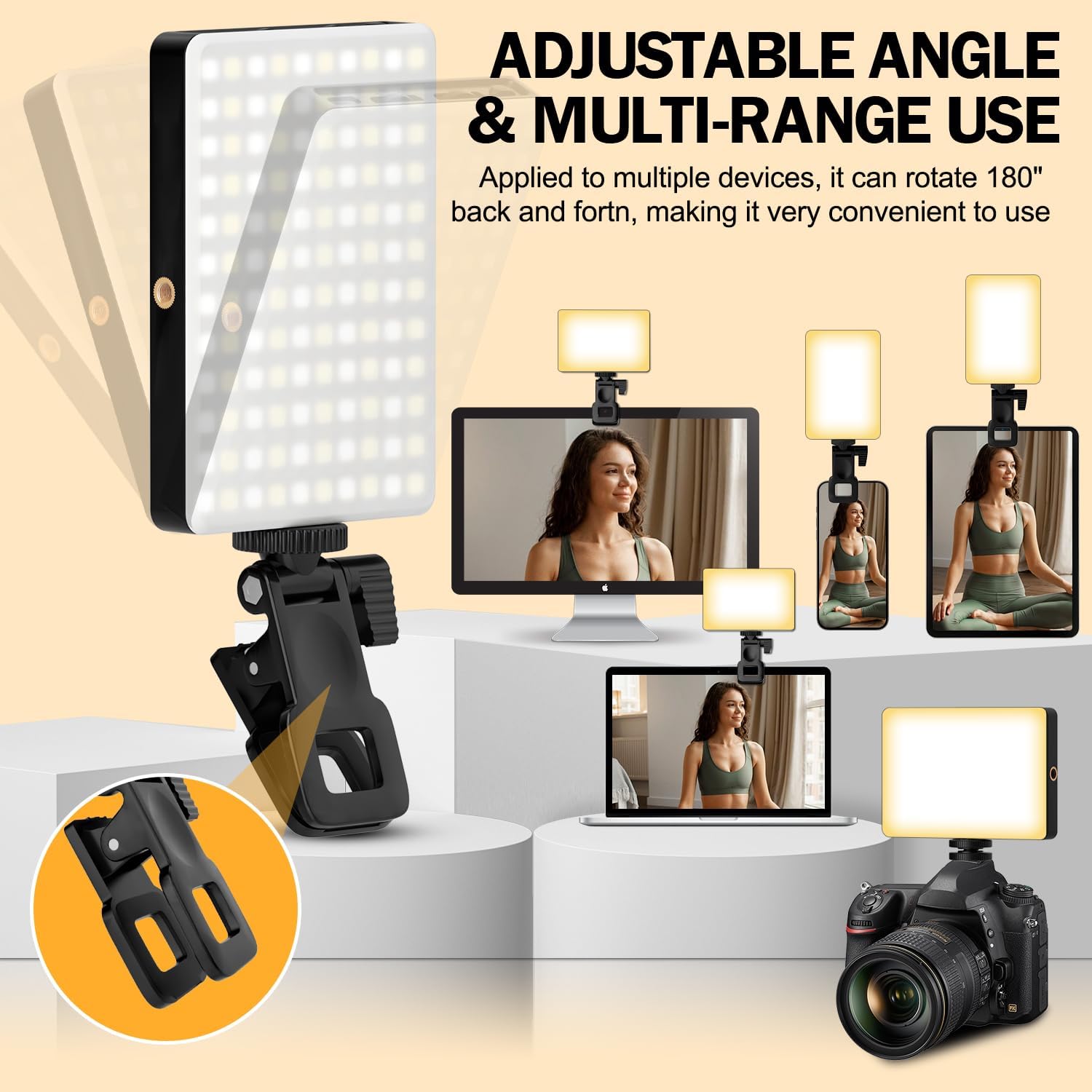Thumbnail 6 de Singwil Selfie Light for Phones, 5000mAh