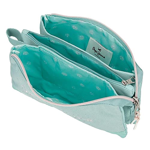 Thumbnail 3 de Pepe Jeans Jane Estuche triple azul 22x12x5 cm