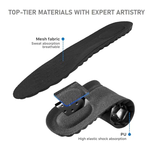 Thumbnail 1 de VivoFoot 2 Pair Anti-Fatigue Foam Comfort Insole (UK 4–6.5, Black) – Practical Support for Daily Comfort