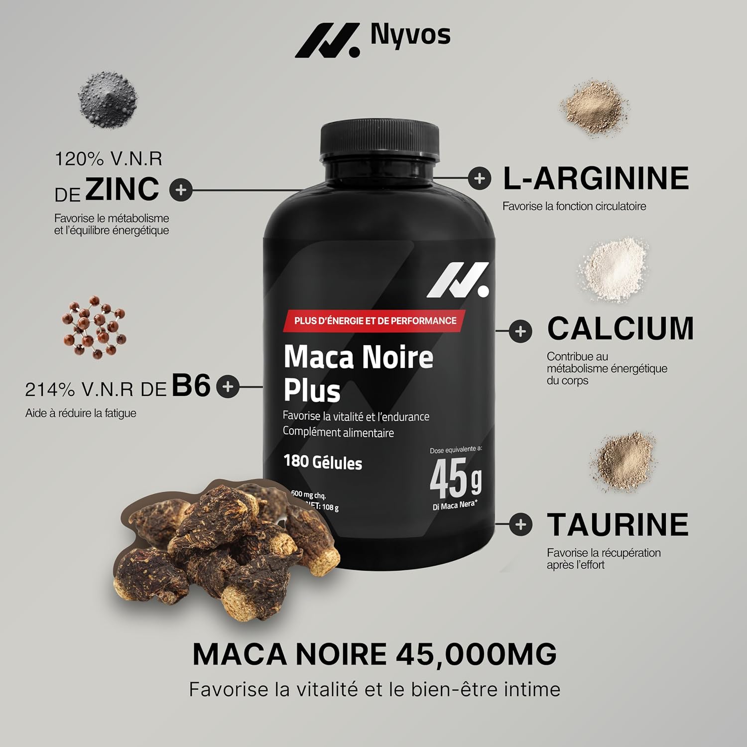 Thumbnail 2 de Maca Plus Testostérone 45 000 mg 💊