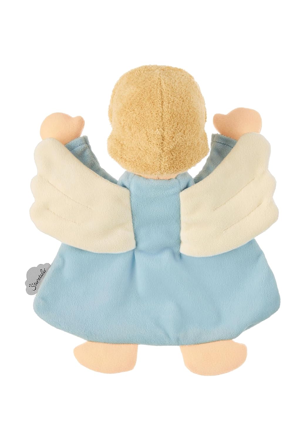 Detalle de Sterntaler Schmusetuch Schutzengel – Blau, 26 cm, für Jungen ab 1 Monat