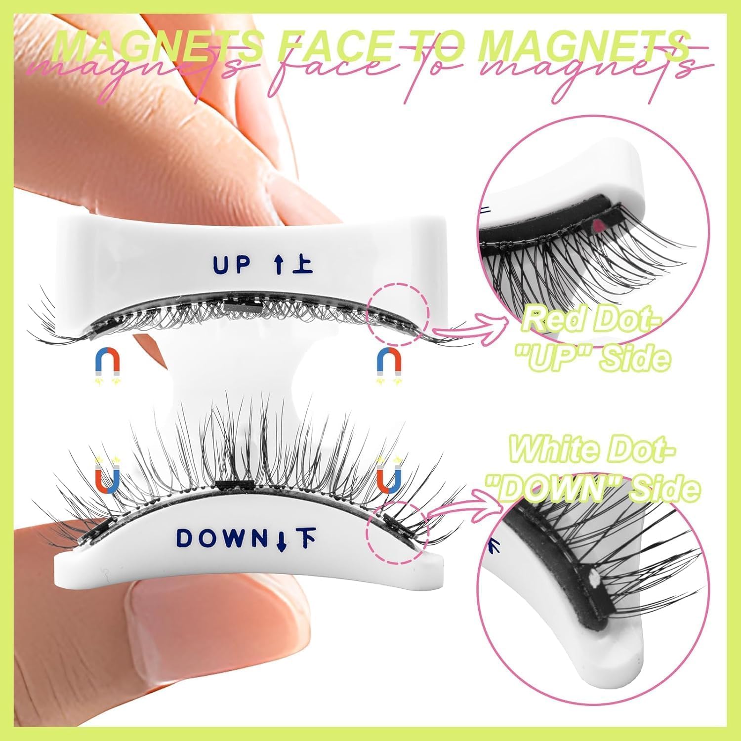 Thumbnail 2 de Strukturpaste Magnetische Wimpern – Ohne Kleber, Wiederverwendbar, Natürlicher Look