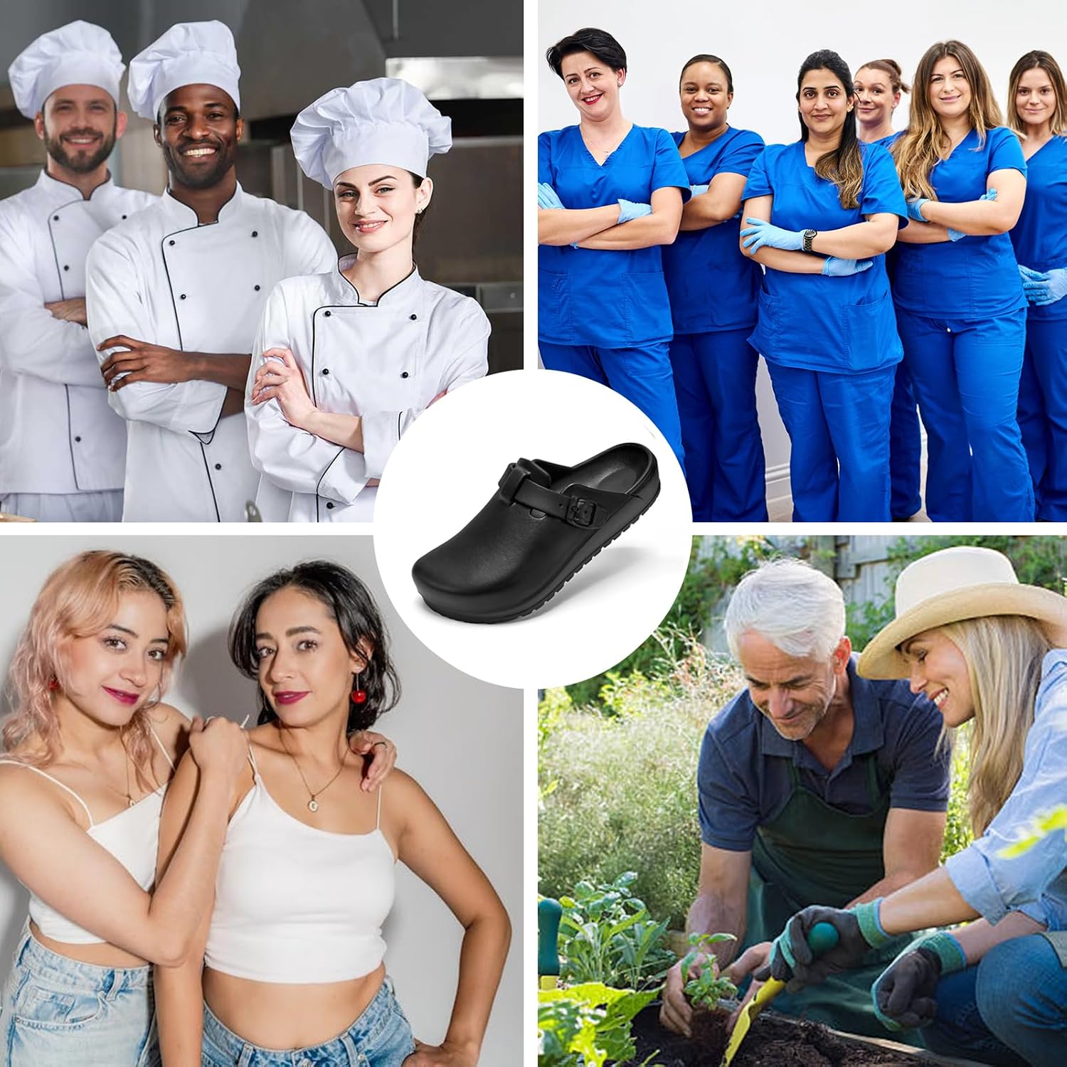 Thumbnail 1 de ZXT Arch Support Clogs Orthopedic Shoes