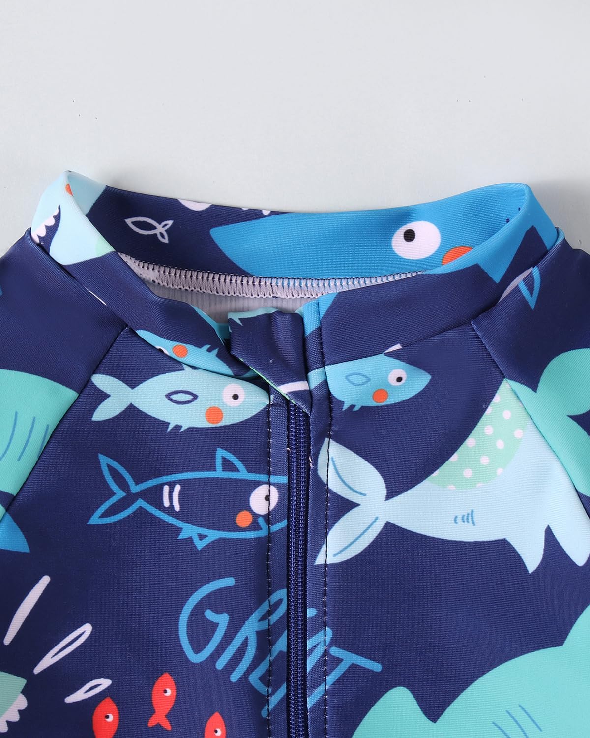 Thumbnail 4 de JiAmy Baby Badeanzug Einteiler mit UV-Schutz (3 Monate–3 Jahre) inkl. Mütze