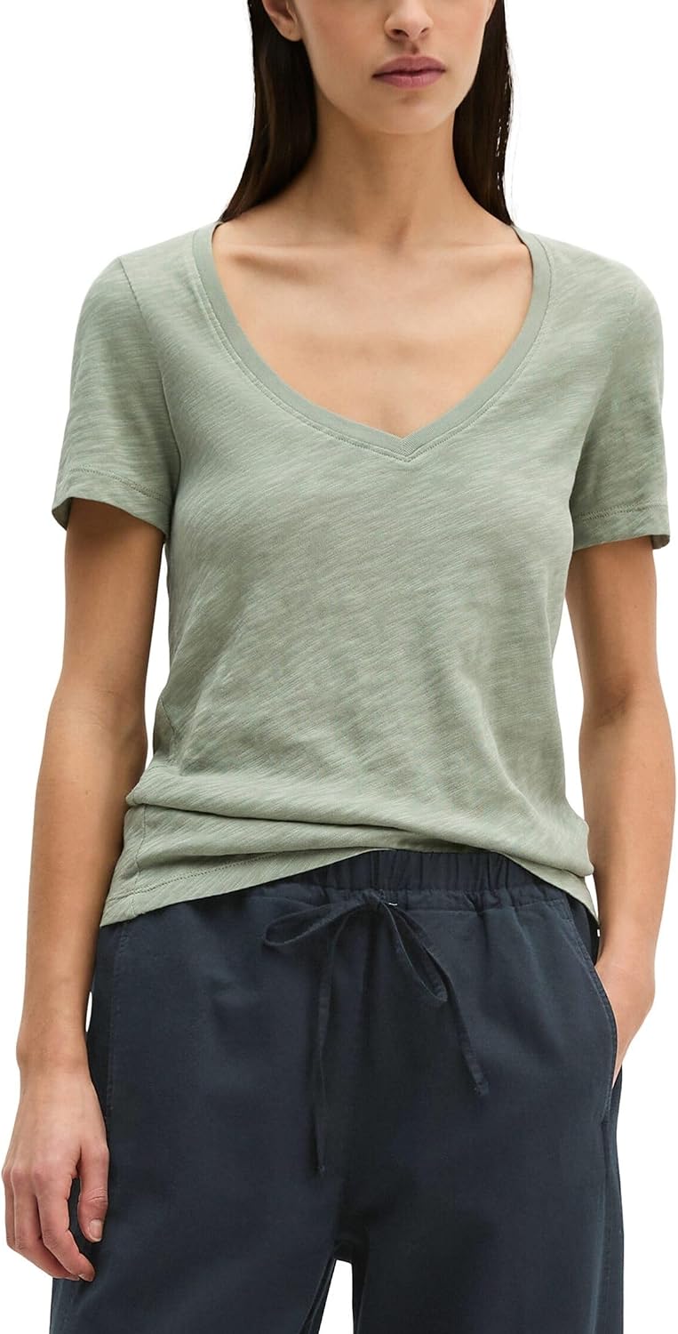 Detalle de Marc O'Polo Damen T-Shirt 603226151139 – praktische Orientierung für den Kauf