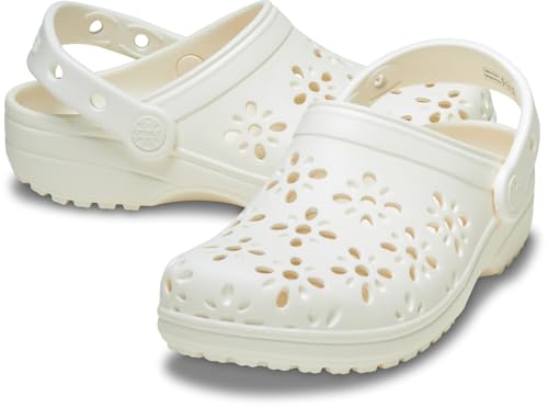 Detalle 2 de Crocs Classic Floral Cut Out Clog 🩴 Niños 24/25 EU
