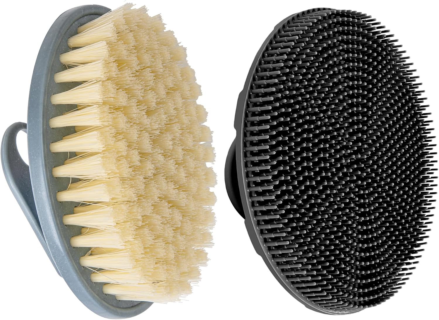 Detalle de INNERNEED Körperschrubber aus weichem Silikon (lebensmittelecht) für Dusche & Handreinigung