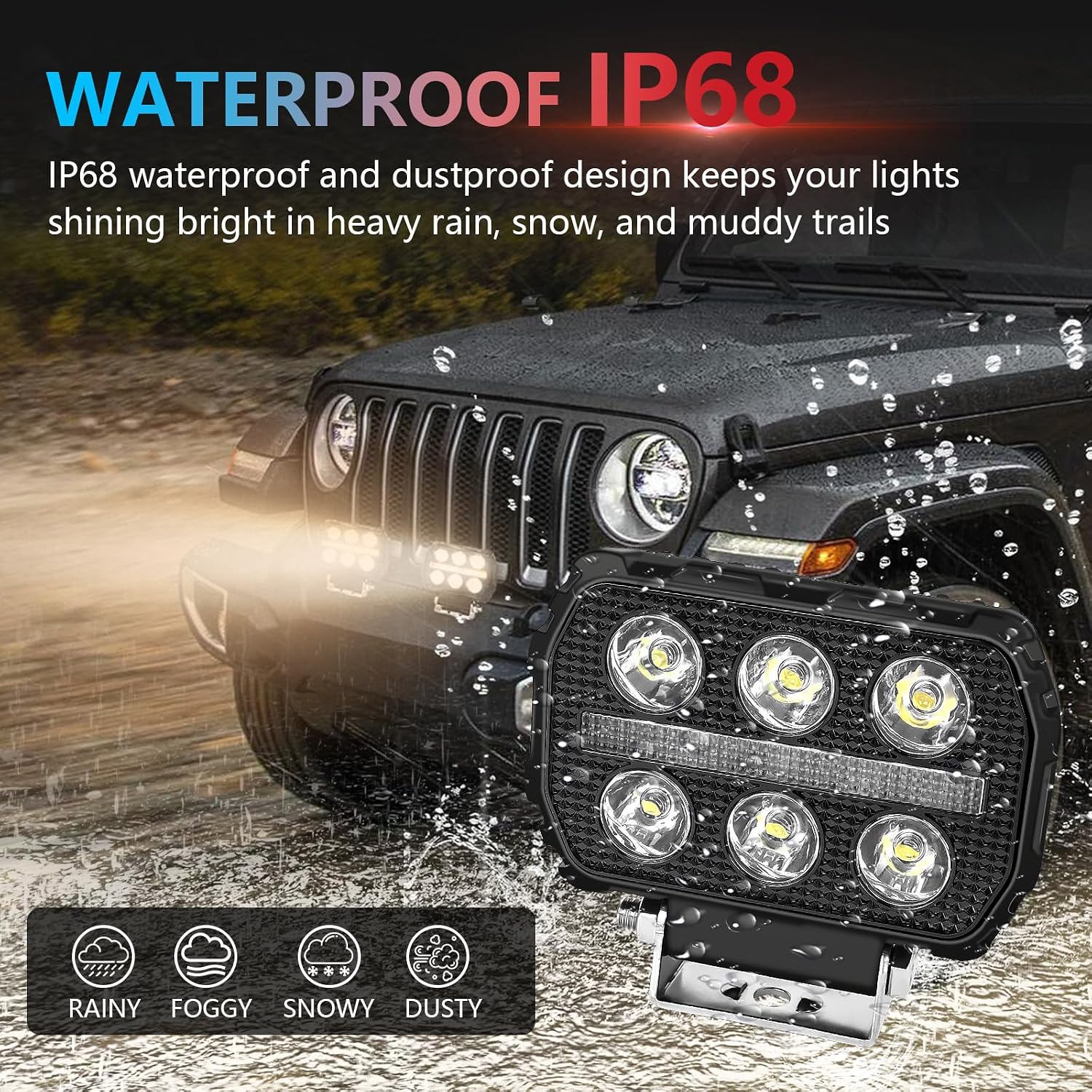 Thumbnail 4 de Chelhead 4.5 Inch LED Pod Lights