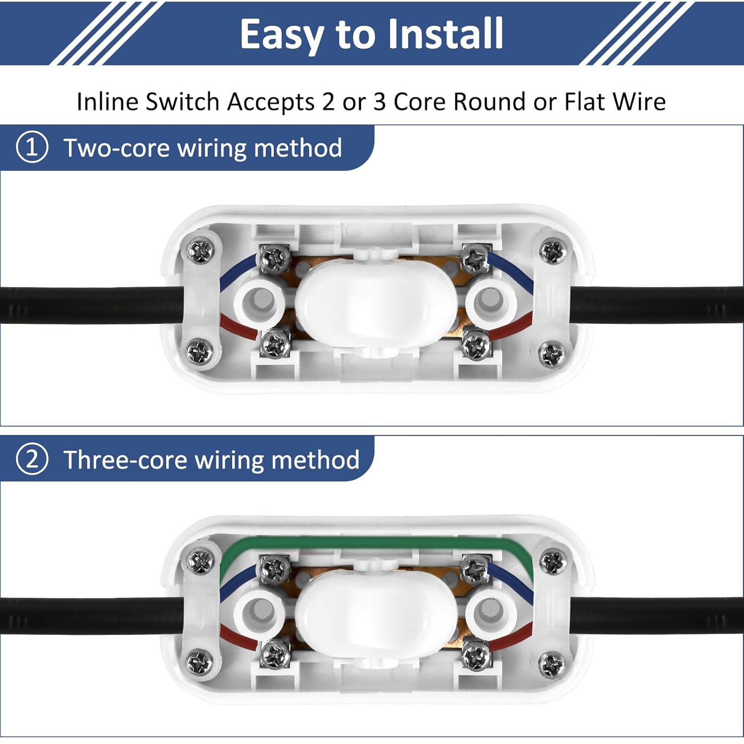 Detalle de Torpedo Switch 2 pack, 6A inline