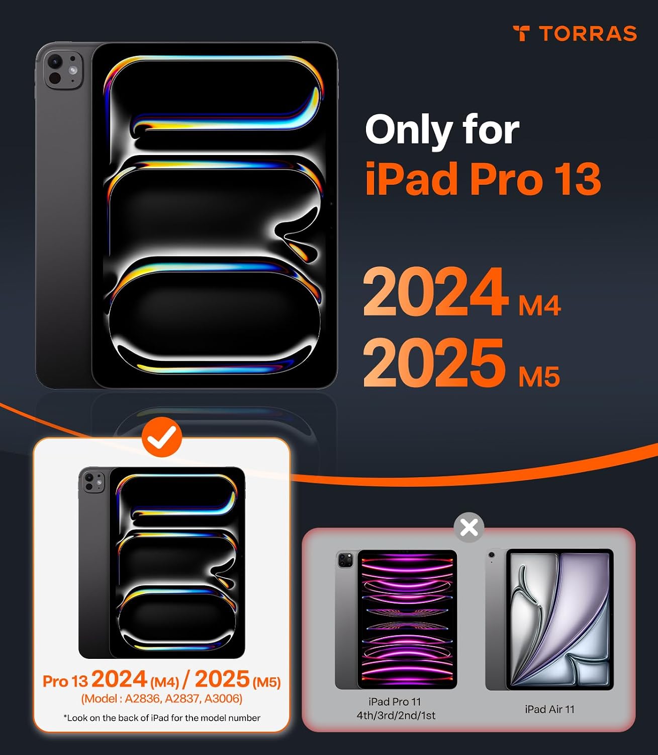 Thumbnail 1 de TORRAS Ostand K1 Guardian iPad Pro 13 Case 2025