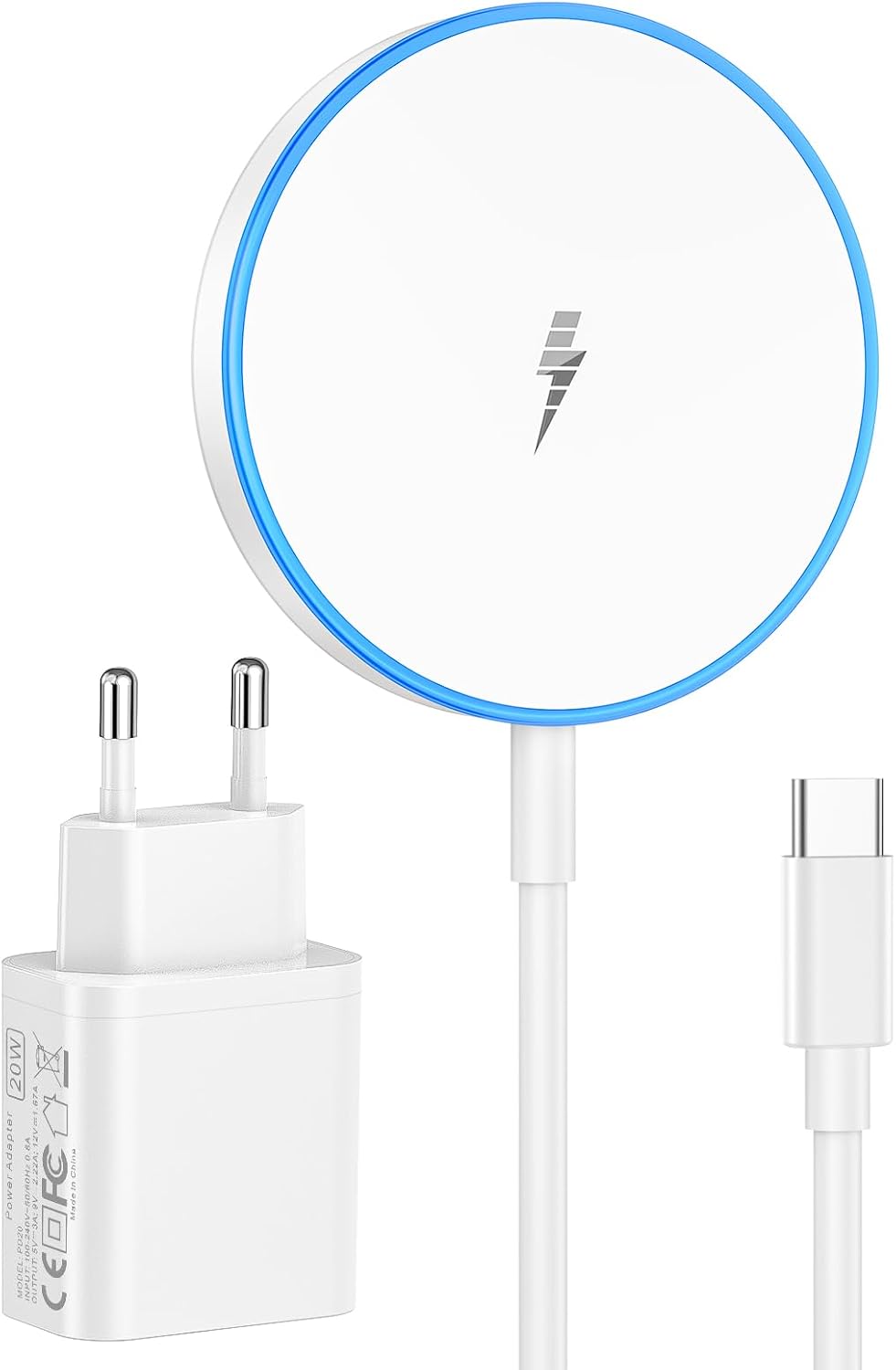 Detalle de MagSafe Ladegerät iPhone 20W Schnellladung