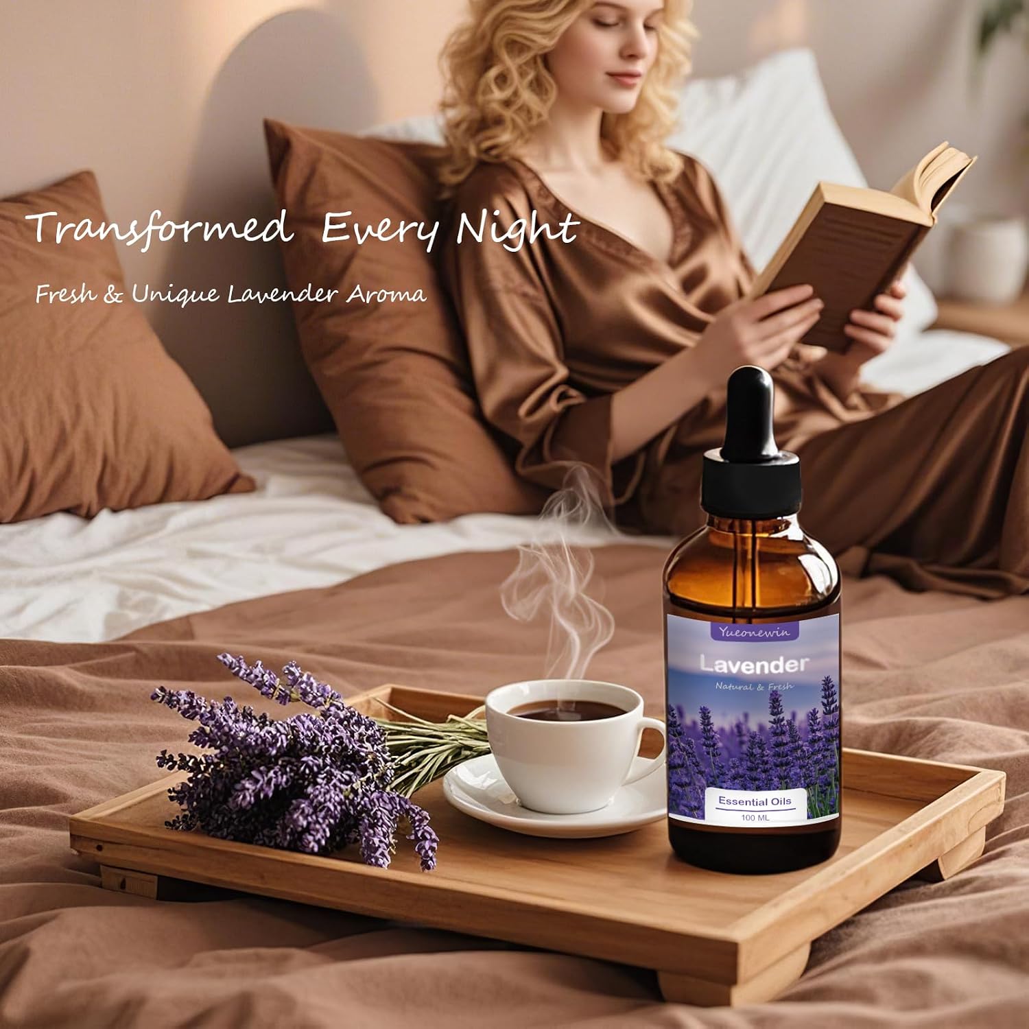 Detalle de YUEONEW Olio di Lavanda 100 ml