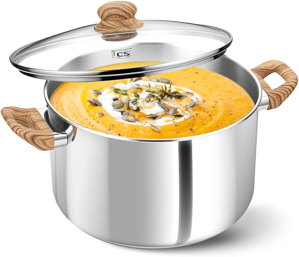 KOCH SYSTEME CS Stainless Steel Pot 6 Quart 🍲