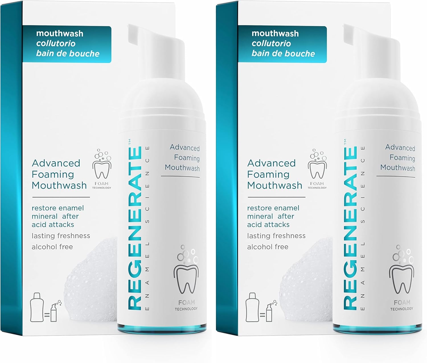 Thumbnail 6 de Regenerate Collutorio Mousse Avanzato Igiene Orale quotidiana, 50 ml