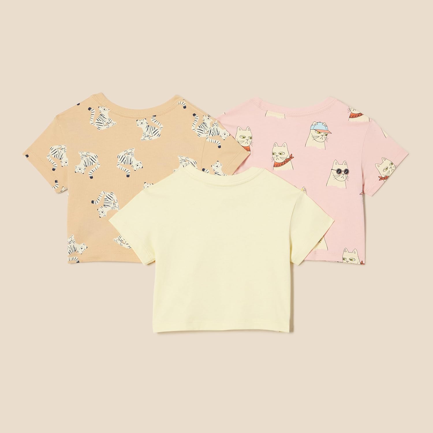 Thumbnail 2 de Amazon Essentials Girls’ Short-Sleeved T-Shirts (Relaxed Fit, 100% Cotton)