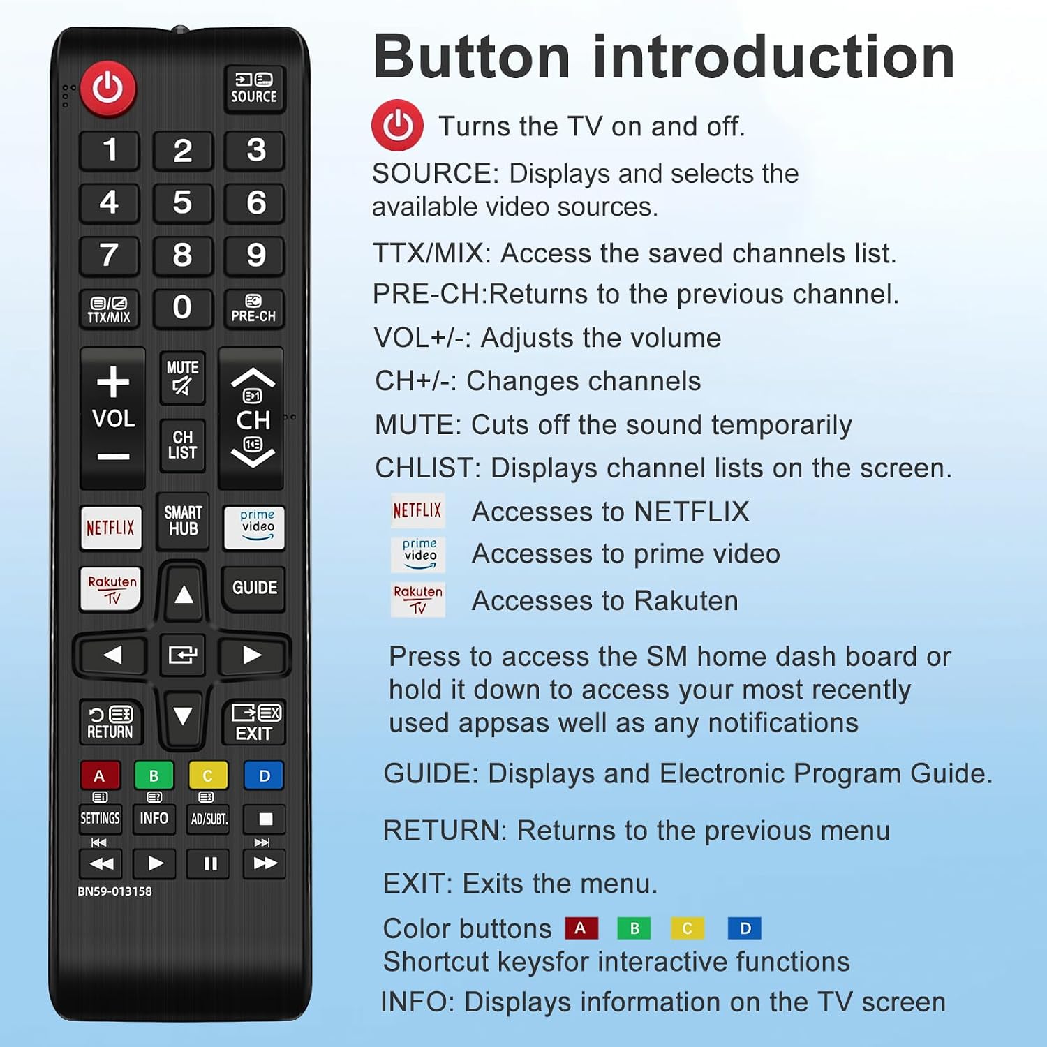 Detalle 2 de Samsung Universal Remote for Smart TV