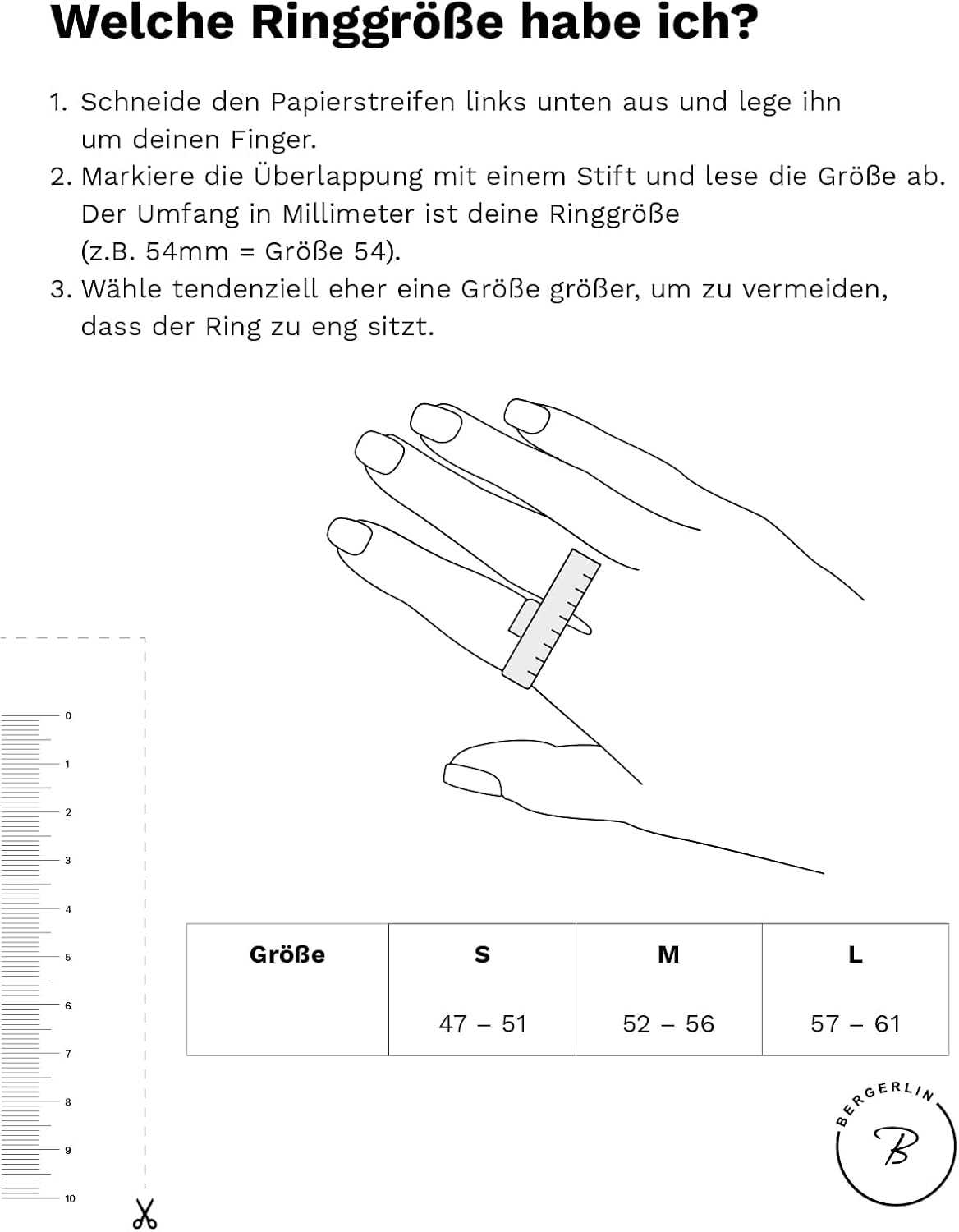 Detalle 2 de BERGERLIN Echter Naturstein Perlen Ring – Unisex Bergkristallring mit vergoldeter Perle, EPI‑Zertifikat