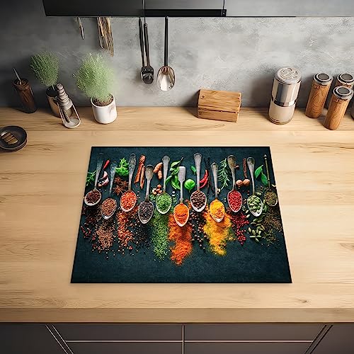 Detalle 2 de KitchenYeah Protege Plaque De Cuisson Décoration Cuisine Tapis - 59x52 cm